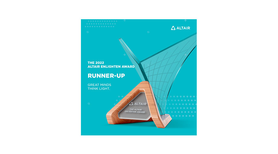 Altair Enlighten Award – Runner Up Altair Enlighten Award – Runner Up