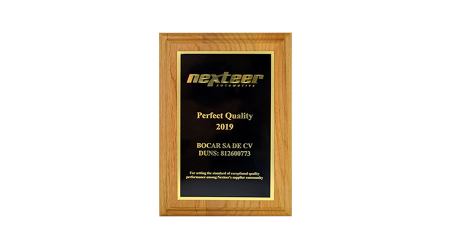 Nexteer Perfect Quality Nexteer Perfect Quality